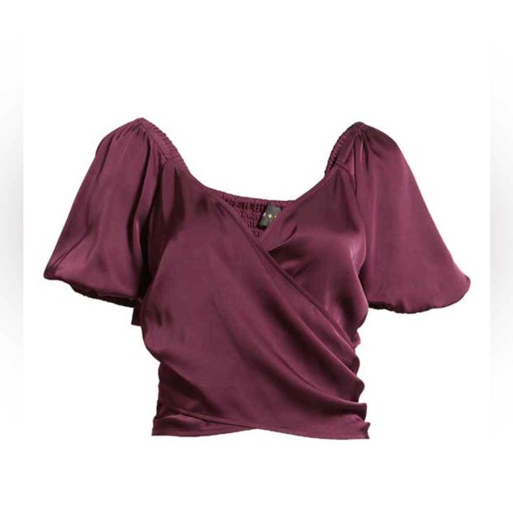 Gorgeous! NWT  Purple Starling crop top by Wildfang. Nordstrom quality!